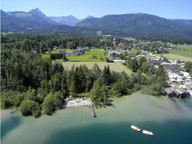 Appartementhaus Huber Abersee Exterior foto